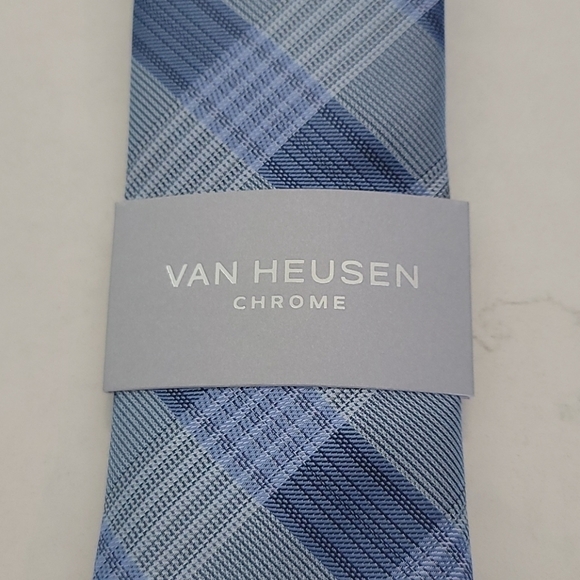 NWT Van Heusen Neck Tie, Chrome Collection - Picture 3 of 5